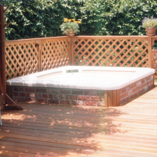 Allan Family Backyard Spa